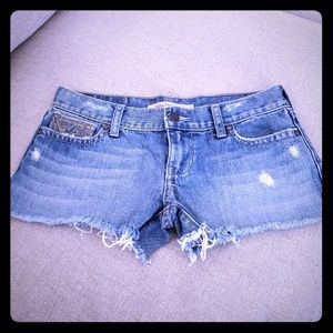 Hollister demin shorts